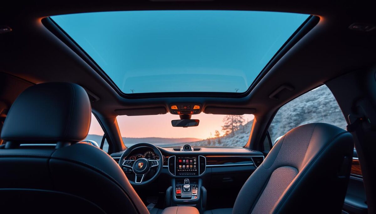 Porsche interior luxury