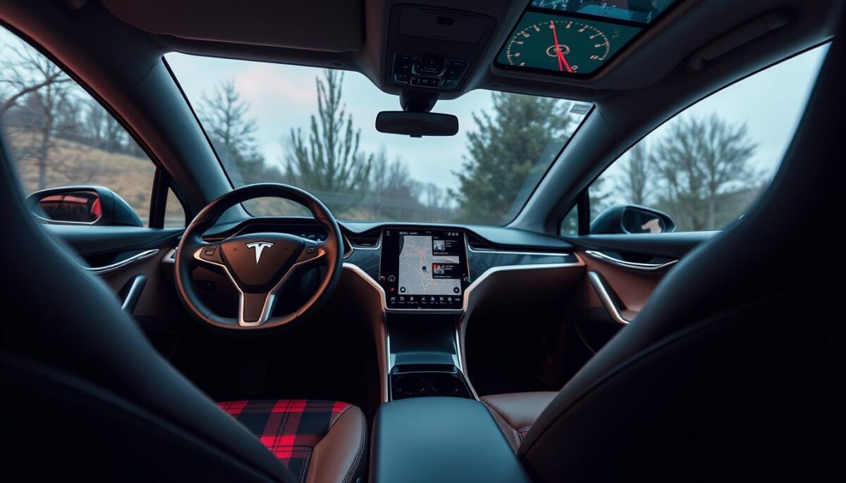 Tesla Model-s Plaid interior